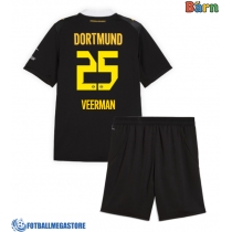 Fotballdrakt Barn Borussia Dortmund Joey Veerman #25 Bortedraktsett 2026-27 Kortermet (+ Korte bukser)